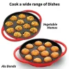 Hawkins Non-Stick Appe Pan (NAPE24G) – 24 Pit Appam Patra for Crispy Appes