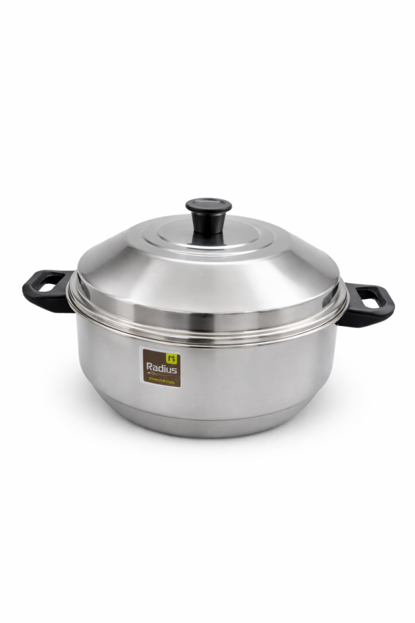 Radius Elite Plain Idly Pot 24 pits – Stainless steel Idli Cooker
