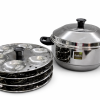 Radius Elite Plain Idly Pot 24 pits – Stainless steel Idli Cooker