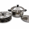 Radius Elite Plain Idly Pot 24 pits – Stainless steel Idli Cooker