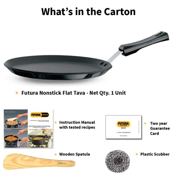 Hawkins Futura Nonstick Flat Tawa – Dosa & Roti Tawa