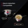 Prestige Triply Stainless Steel Pressure Cooker – Induction & Gas Compatible