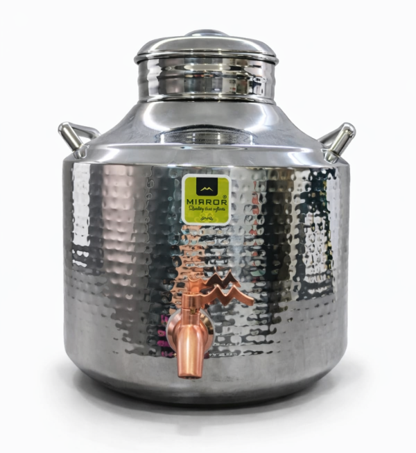 Mirror Swiss Water Tank Dispenser with Stand (Mathar Design) 10 Litre