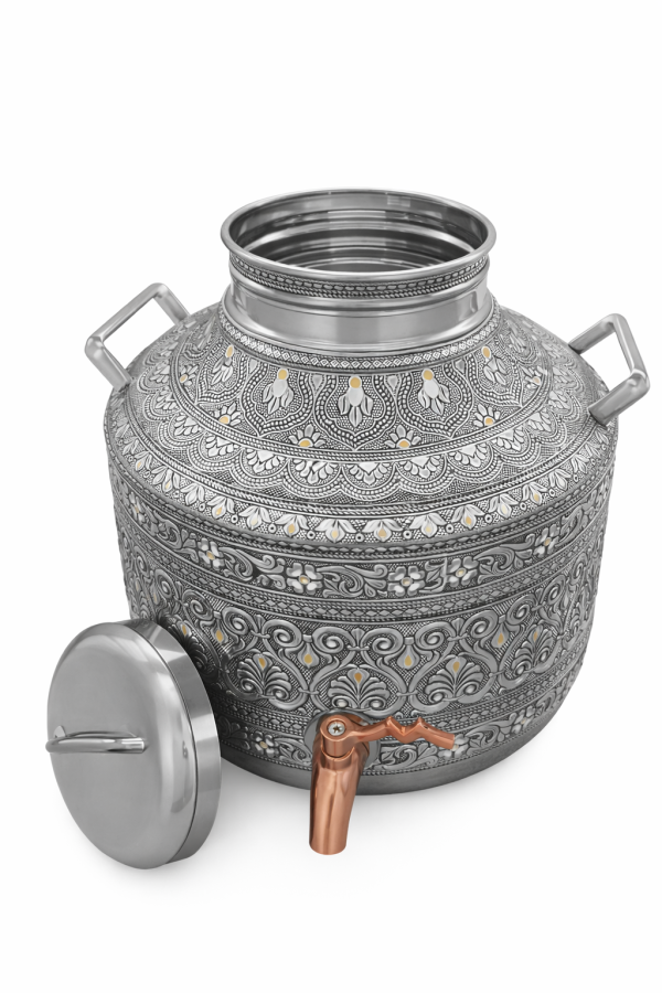 Mirror Swiss Antique Water Tank 10 Litre | Premium SS Drinking Water Storage Container