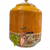 Pipal Designer Copper Water Matka  – 8 Litre Mango Carpet – Pure Copper Drinking Water Pot