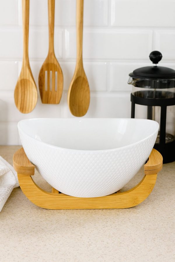 ROXX Arlet Boat – Shaped Serving Bowl   –   Elegant Snack & Dessert Bowl for Dining & Gifting  –  6349