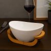 ROXX Arlet Boat – Shaped Serving Bowl   –   Elegant Snack & Dessert Bowl for Dining & Gifting  –  6349