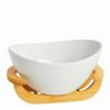 ROXX Arlet Boat – Shaped Serving Bowl   –   Elegant Snack & Dessert Bowl for Dining & Gifting  –  6349