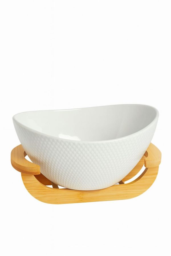 ROXX Arlet Boat – Shaped Serving Bowl   –   Elegant Snack & Dessert Bowl for Dining & Gifting  –  6349