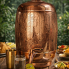 Pipal Handcrafted Copper Shagun Matka – 11 Litre Traditional Carving – Premium Water Pot