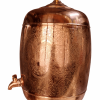 Pipal Handcrafted Copper Shagun Matka – 11 Litre Traditional Carving – Premium Water Pot