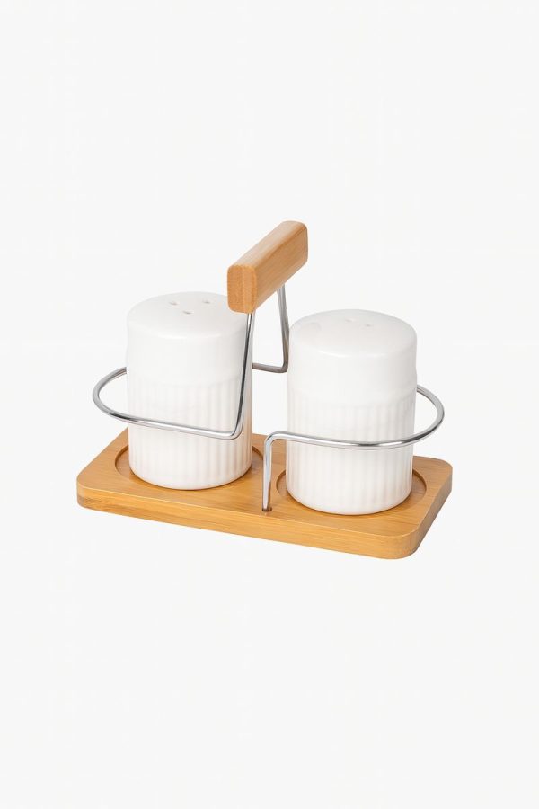 ROXX Kiana Salt & Pepper Shaker Set   –   Elegant Tabletop Seasoning Dispensers  –  6404