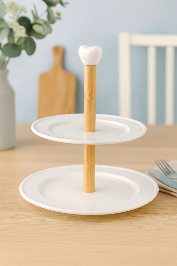 ROXX Elica 2 – Tier Kitchen Storage Stand   –   Multipurpose Organizer Set  –  6449