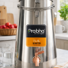 Prabha Tapered Stainless Steel Water Pot – Plain Finish – Traditional Drinking Water Storage