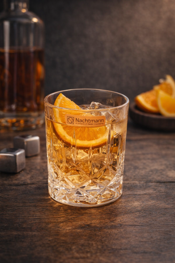 Nachtmann Crystal Noblesse Whisky Glass 295ml Set of 6 Pcs (91710) – Premium Fine Bavarian Lead Free Glassware