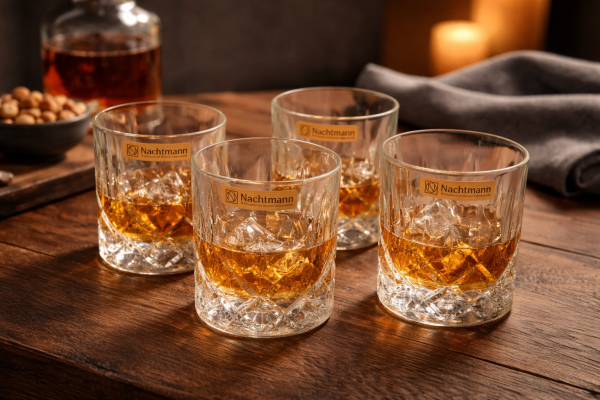 Nachtmann Crystal Noblesse Whisky Glass 295ml Set of 6 Pcs (91710) – Premium Fine Bavarian Lead Free Glassware