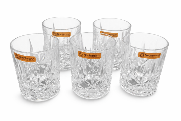 Nachtmann Crystal Noblesse Whisky Glass 295ml Set of 6 Pcs (91710) – Premium Fine Bavarian Lead Free Glassware