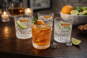 Nachtmann Crystal Ethno Whisky Glass 304ml Set of 6 Pcs (104299) – Premium Fine Bavarian Lead Free Glassware