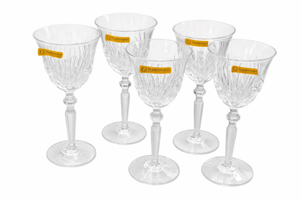 Nachtmann Crystal Palais Red Wine Glass 230ml Set of 6 Pcs (92951) – Premium Fine Bavarian Lead Free Glassware