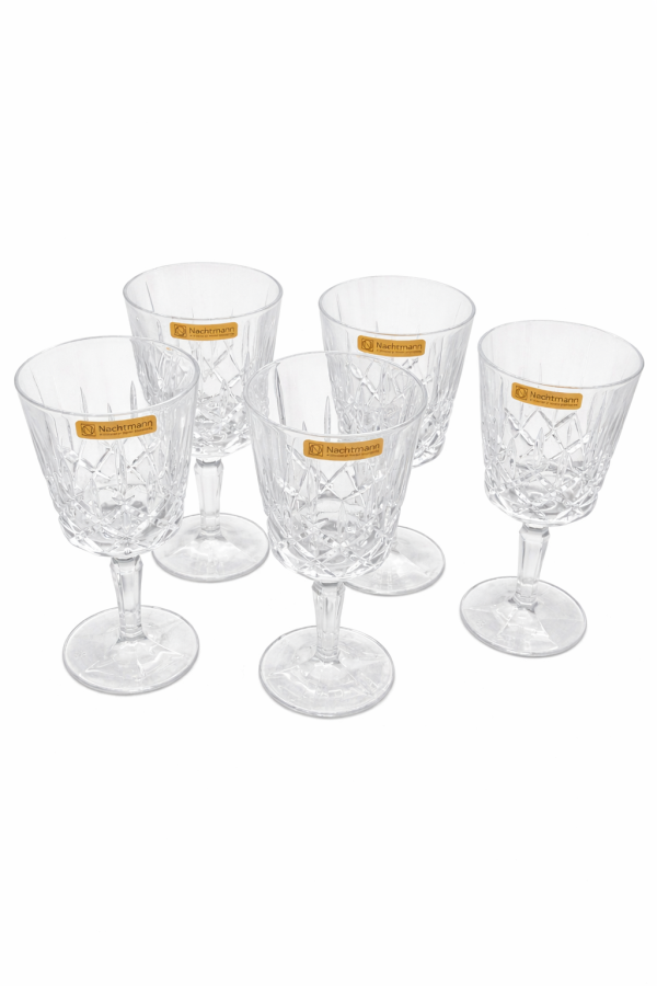 Nachtmann Crystal Noblesse Cocktail Wine Glass 355ml Set 6 Pcs (104303) – Premium Fine Bavarian Lead Free Glassware