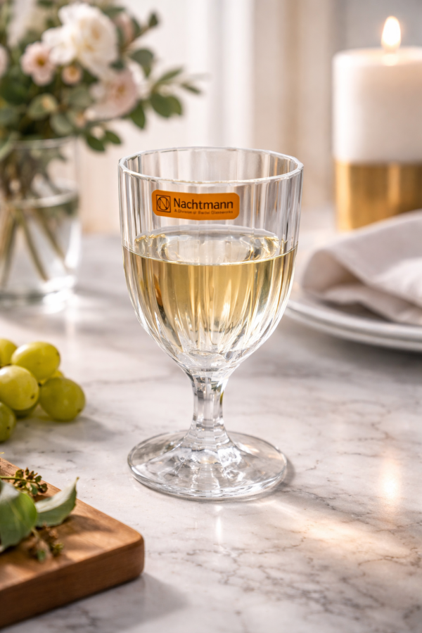 Nachtmann Crystal Noblesse Goblet Glass 355ml Set of 6 Pcs (101966) – Premium Fine Bavarian Lead Free Glassware