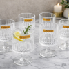 Nachtmann Crystal Jules All Purpose Glassware Set of 6 Pcs (102083) – Premium Fine Bavarian Lead Free Glassware