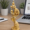 Rise & Achieve Spiral Sculpture – Inspirtional Figurine – Rise & Inspire Collection (V1073)