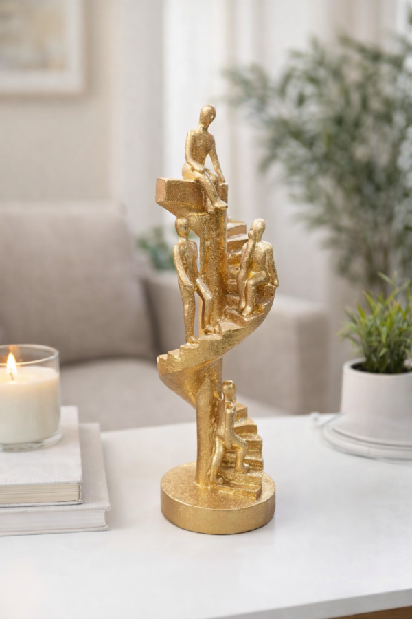 Rise & Achieve Spiral Sculpture – Inspirtional Figurine – Rise & Inspire Collection (V1073)