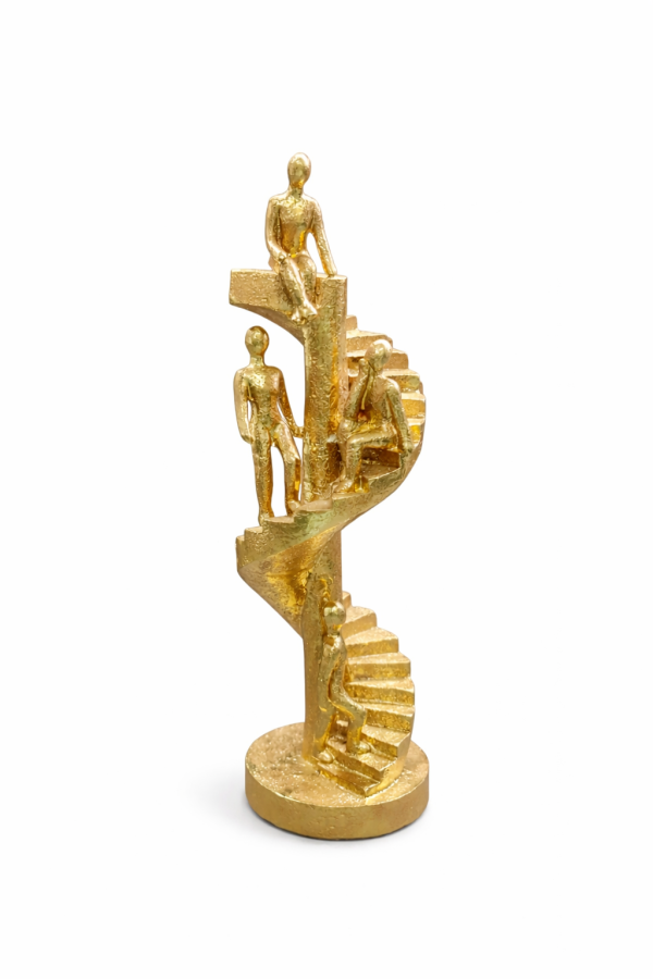 Rise & Achieve Spiral Sculpture – Inspirtional Figurine – Rise & Inspire Collection (V1073)