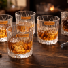 Nachtmann Crystal Modeern Whisky Glass 409ml Set of 6 Pcs (105594) – Premium Fine Bavarian Lead Free Glassware