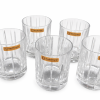 Nachtmann Crystal Line Whisky Glass 409ml Set of 6 Pcs (102782) – Premium Fine Bavarian Lead Free Glassware