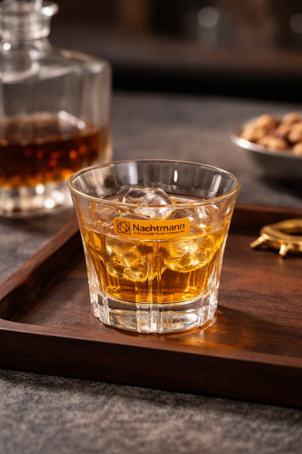 Nachtmann Crystal Classix C Double Old Fashioned Whisky Glass 314ml Set of 6 Pcs(103436) – Premium Fine Bavarian Lead Free Glassware