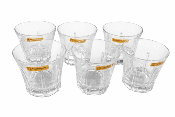 Nachtmann Crystal Classix C Double Old Fashioned Whisky Glass 314ml Set of 6 Pcs(103436) – Premium Fine Bavarian Lead Free Glassware