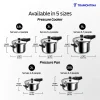 Tramontina Aero Triply Stainless Steel Pressure Cooker