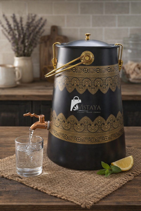 Mirror Conical Water Tank 10 Litre – Premium Luxe Storage Container