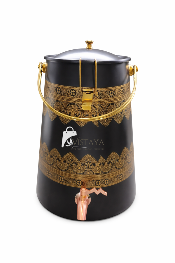 Mirror Conical Water Tank 10 Litre – Premium Luxe Storage Container